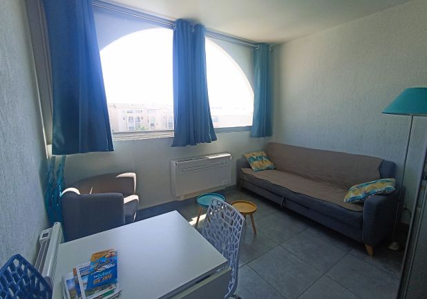 en location saisonnière Studio cabine Sète