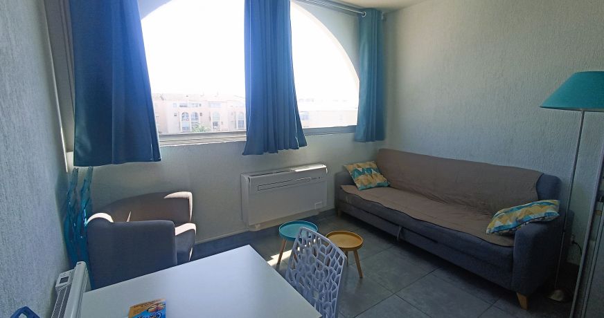 en location saisonnière Studio cabine Sète