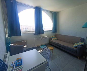 en location saisonnière Studio cabine Sète