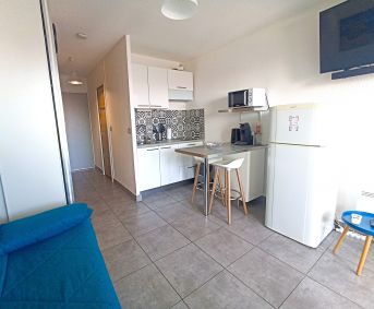 en location saisonnière Studio cabine Sète