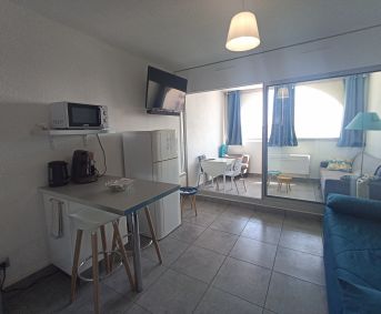 en location saisonnière Studio cabine Sète