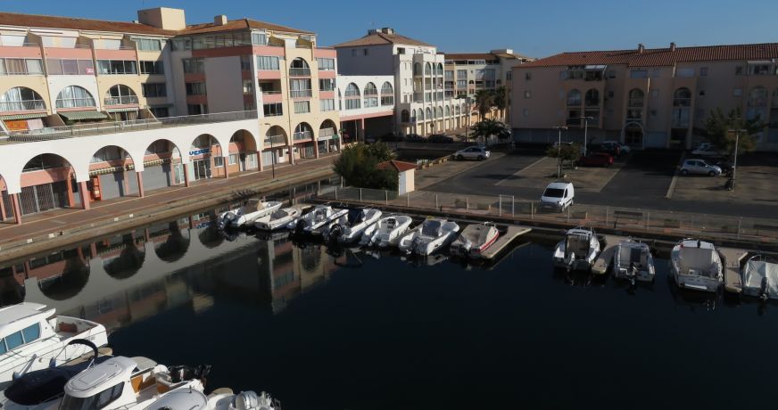 en location saisonnière Studio cabine Sète