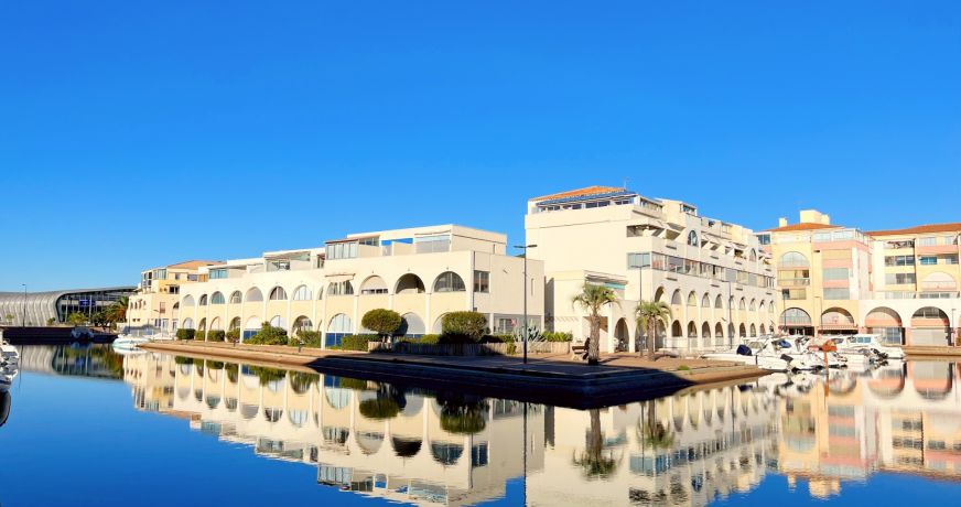 en location saisonnière Studio cabine Sète