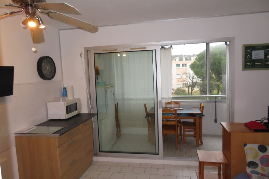 en location saisonnière Studio cabine Sète - Photo 4