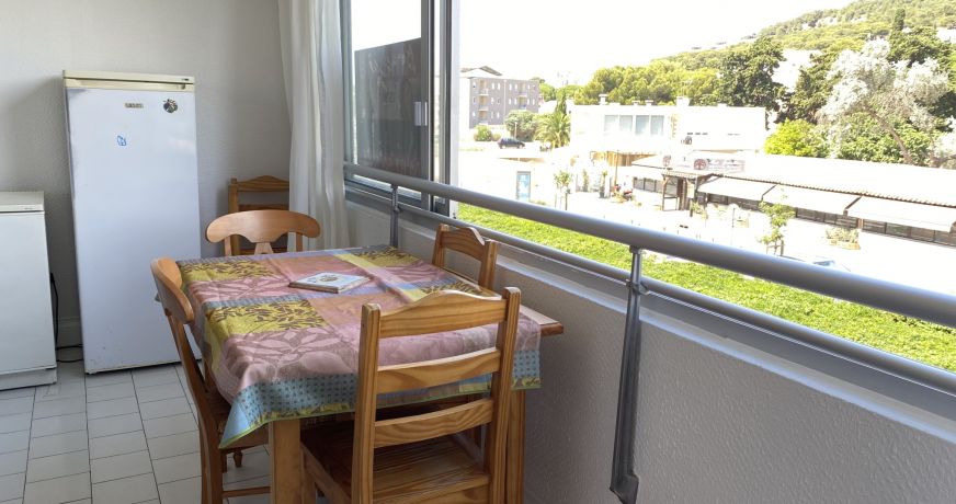 en location saisonnière Studio cabine Sète