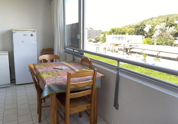 en location saisonnière Studio cabine Sète