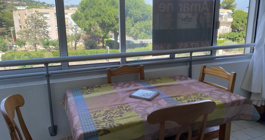 en location saisonnière Studio cabine Sète