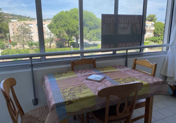 en location saisonnière Studio cabine Sète