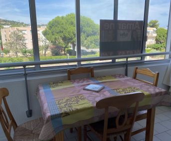 en location saisonnière Studio cabine Sète