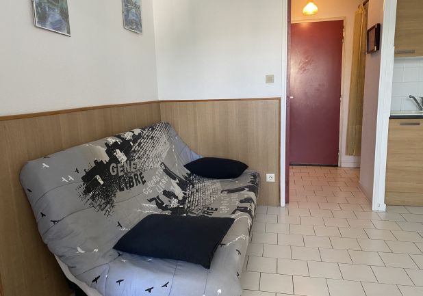 en location saisonnière Studio cabine Sète