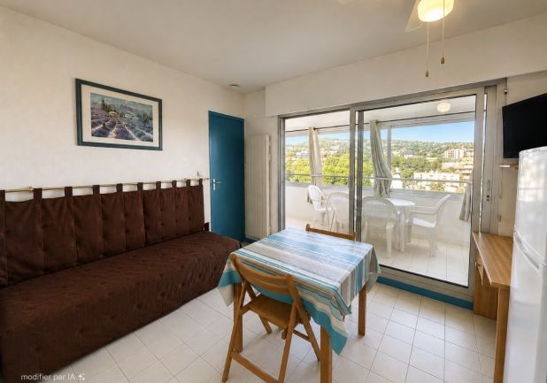 en location saisonnière Studio cabine Sète