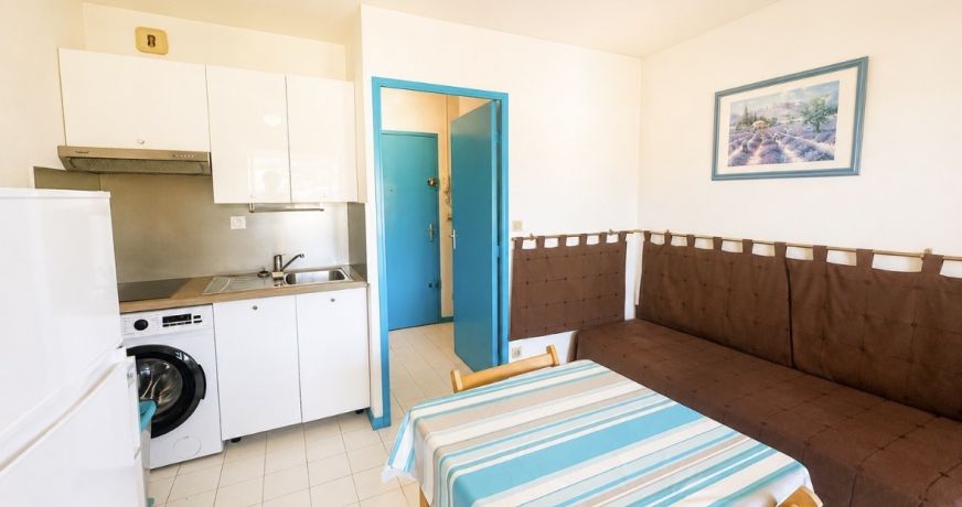 en location saisonnière Studio cabine Sète