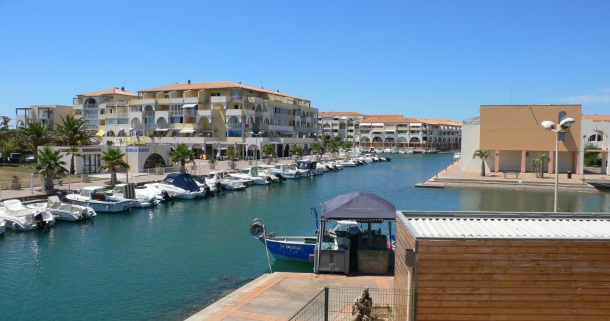 en location saisonnière Studio cabine Sète