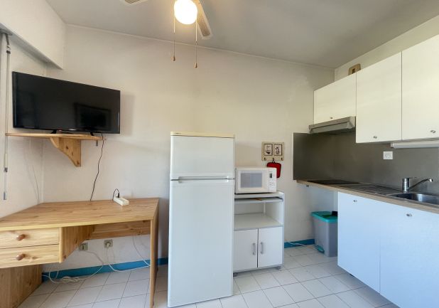 en location saisonnière Studio cabine Sète