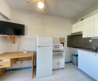 en location saisonnière Studio cabine Sète