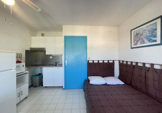 en location saisonnière Studio cabine Sète