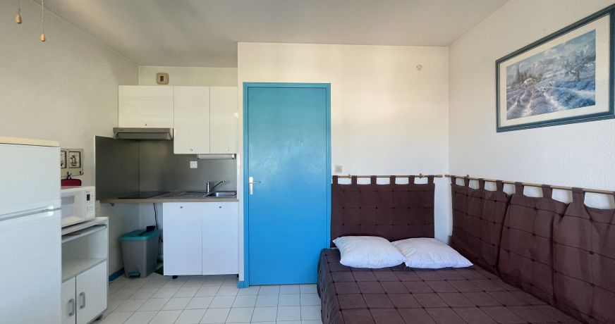 en location saisonnière Studio cabine Sète