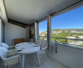 en location saisonnière Studio cabine Sète