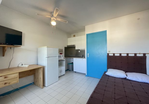 en location saisonnière Studio cabine Sète