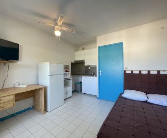 en location saisonnière Studio cabine Sète