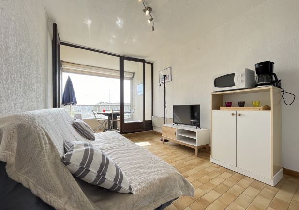 en location saisonnière Studio cabine Sète