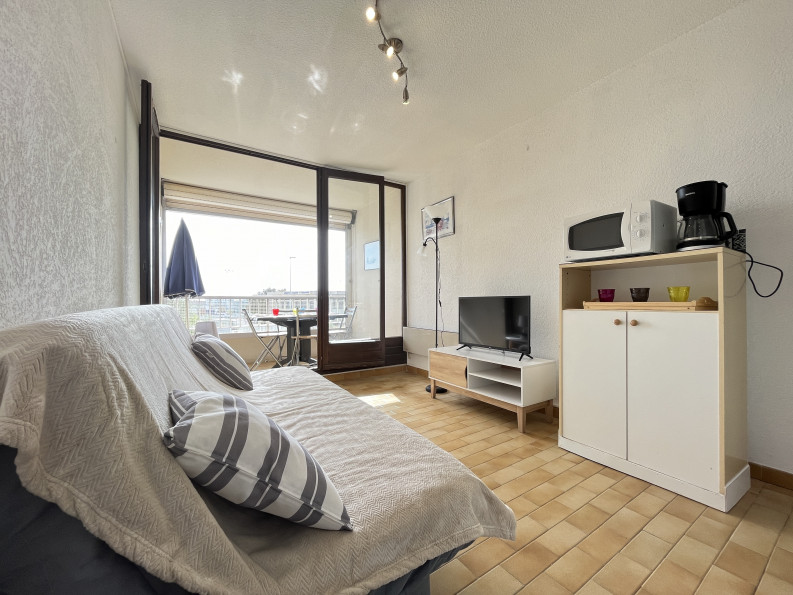 en location saisonnière Studio cabine Sète - Photo 2