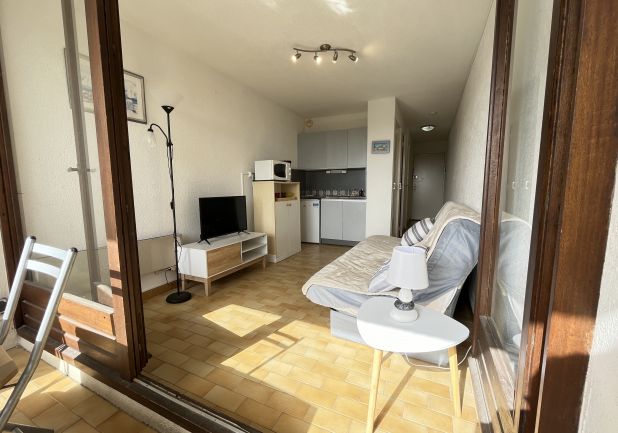 en location saisonnière Studio cabine Sète