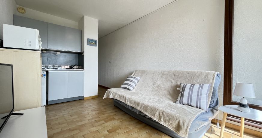 en location saisonnière Studio cabine Sète