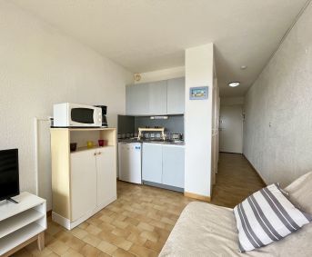 en location saisonnière Studio cabine Sète