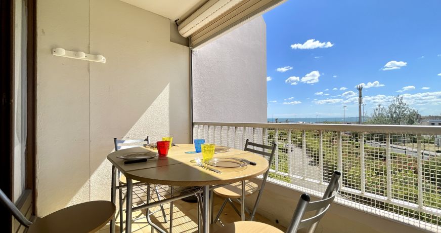 en location saisonnière Studio cabine Sète