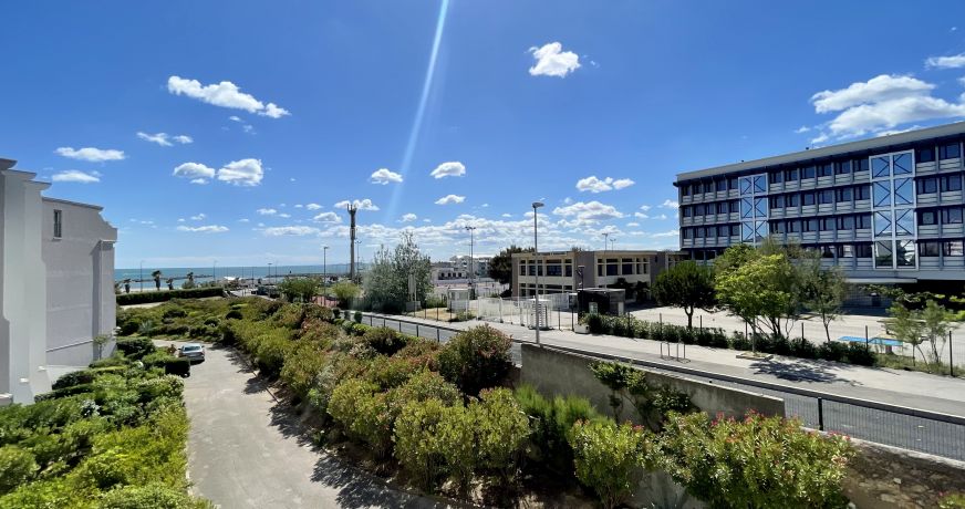 en location saisonnière Studio cabine Sète