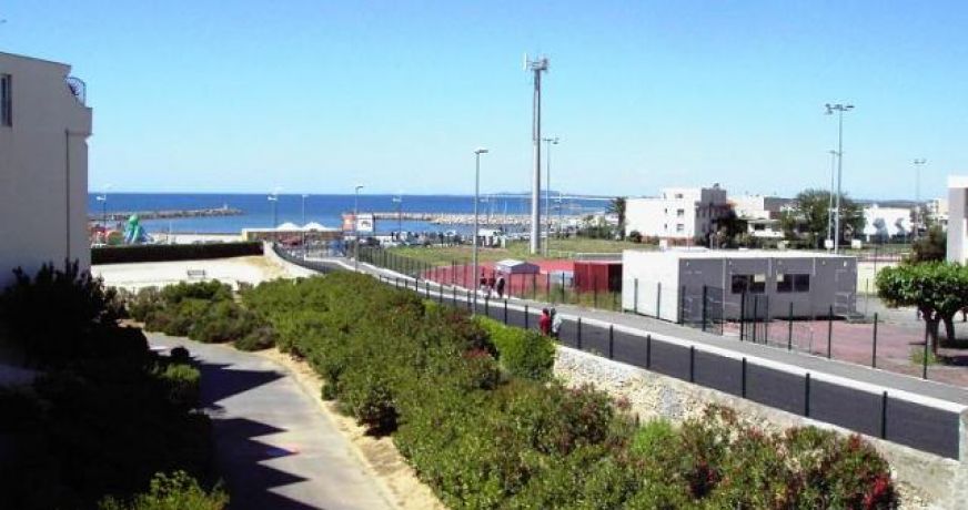 en location saisonnière Studio cabine Sète