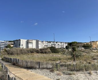 en location saisonnière Studio cabine Sète