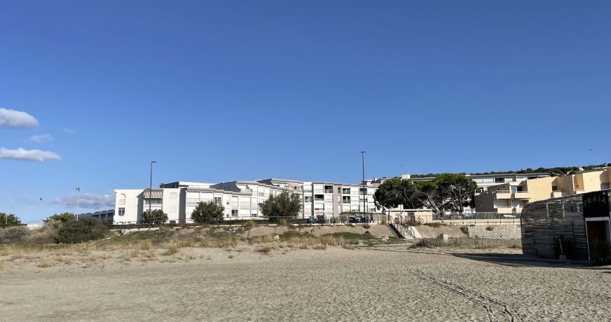 en location saisonnière Studio cabine Sète