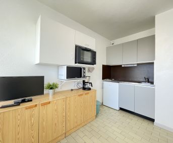 en location saisonnière Studio cabine Sète