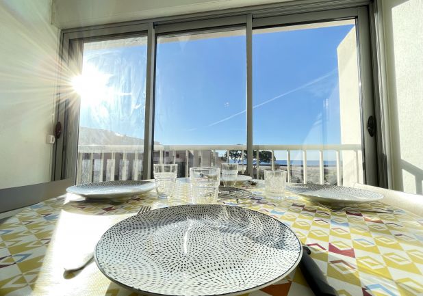 en location saisonnière Studio cabine Sète