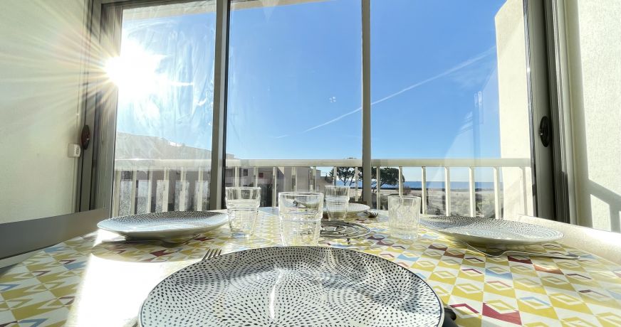 en location saisonnière Studio cabine Sète