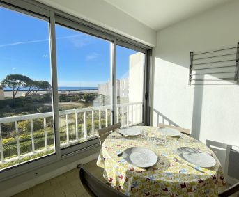 en location saisonnière Studio cabine Sète