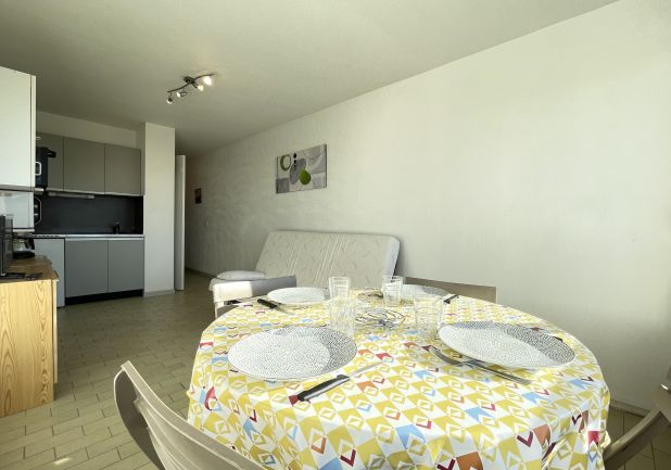 en location saisonnière Studio cabine Sète