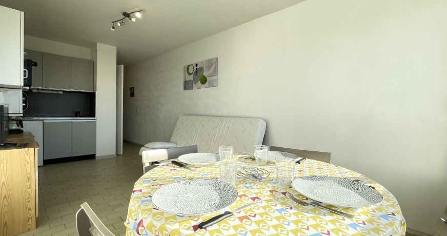 en location saisonnière Studio cabine Sète