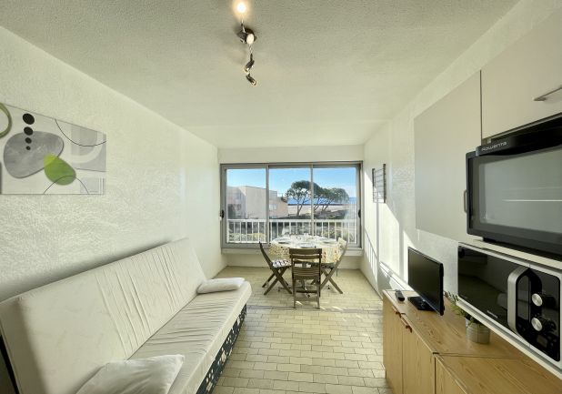 en location saisonnière Studio cabine Sète