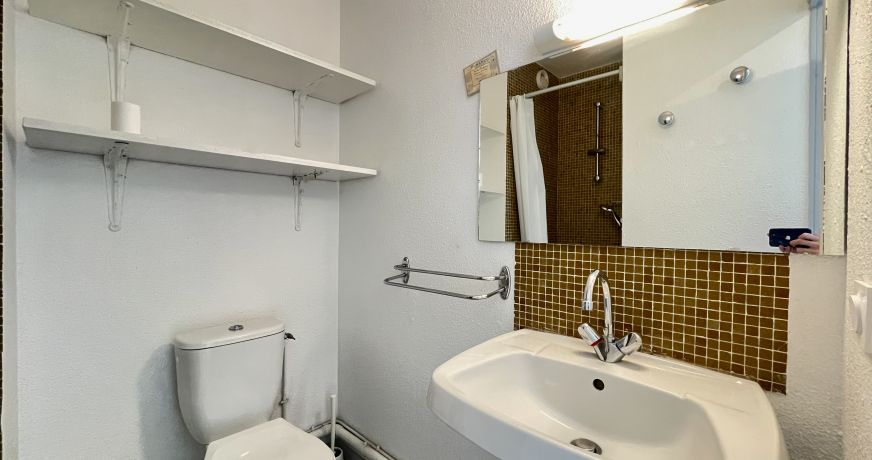 en location saisonnière Studio cabine Sète