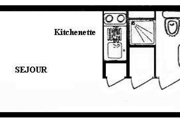 en location saisonnière Studio cabine Sète