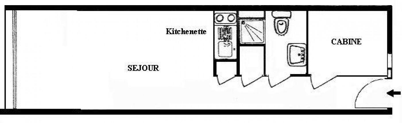 en location saisonnière Studio cabine Sète - Photo 12