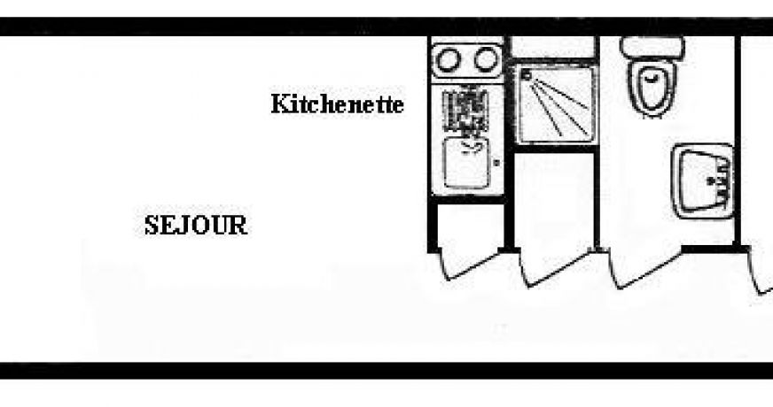 en location saisonnière Studio cabine Sète