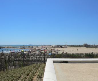 en location saisonnière Studio cabine Sète