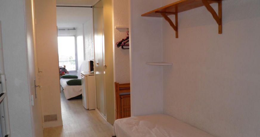 en location saisonnière Studio cabine Sète