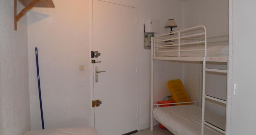 en location saisonnière Studio cabine Sète