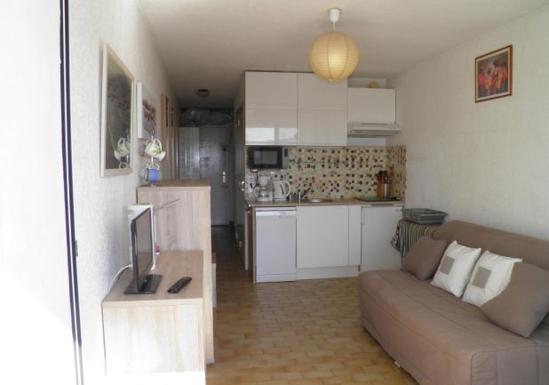 en location saisonnière Studio cabine Sète