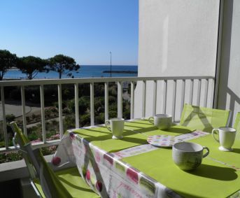 en location saisonnière Studio cabine Sète